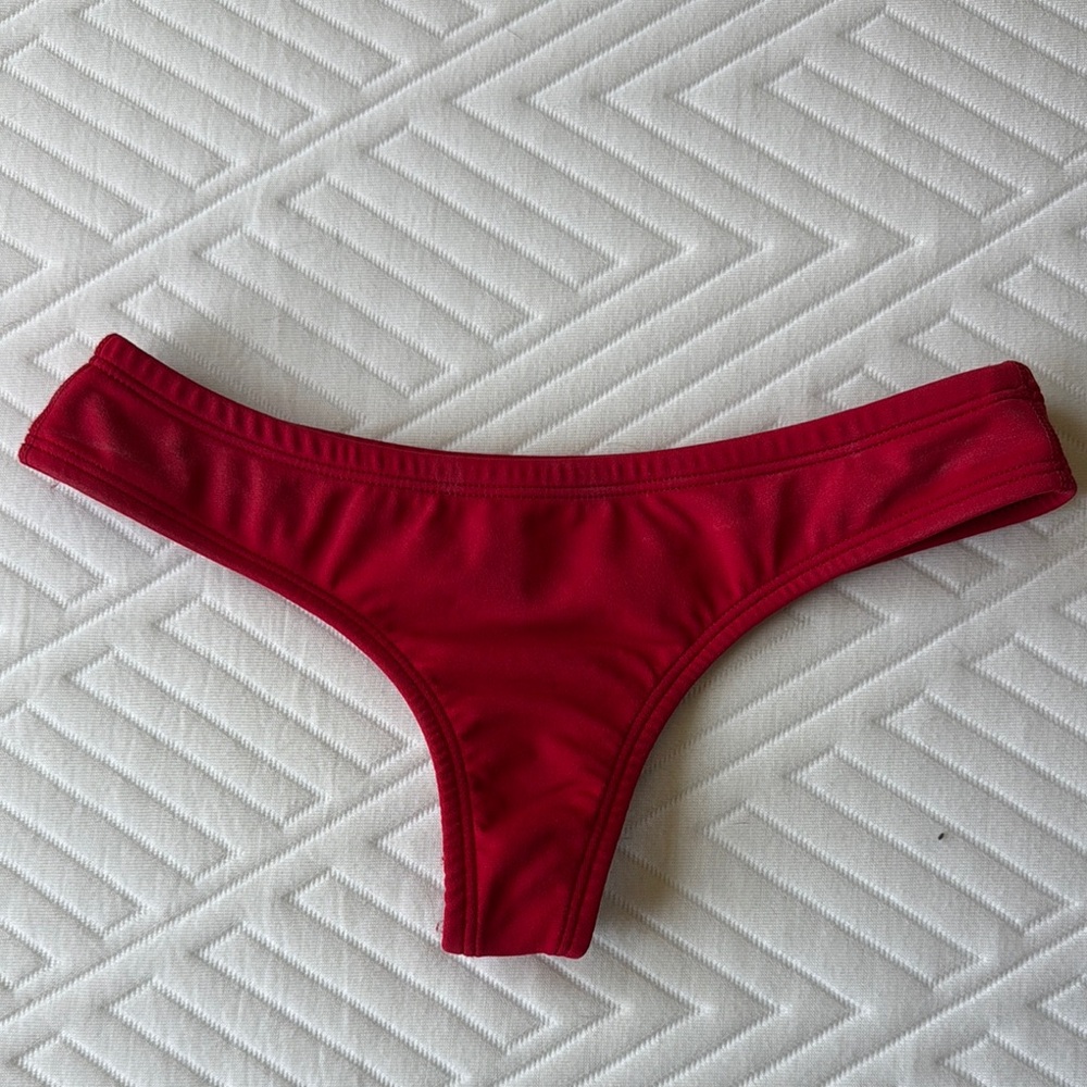 Jolyn Clothing Red Bikini Bottom